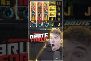 BRUTE FORCE 3 PERSISTANT WILDS SUPER BIG WIN 🔥🤑 ! CRAZYDOMME HIGHLIGHTS #slots #casino #bigwin