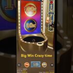 Big Win Crazy Time Coin flip #short #trending #casino #gameplay