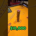 Blackjack $10,000 At Risk! #casino #blackjack #tablegames #thebigjackpot