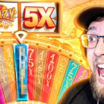 BIG WIN ON 5X TOP SLOT CRAZY TIME GAME SHOW!