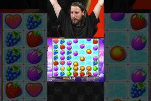 Almost Max Win on Fruit Party! Big Win!