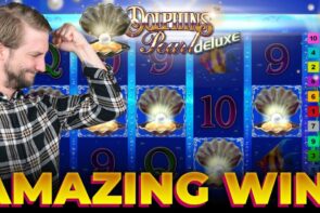 Crazy Big Win on Dolphins Pearl Deluxe Fullscreen Pearls