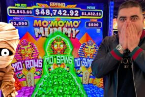 EPIC JACKPOTS On Brand New Mo Mo Mo MUMMY Slot