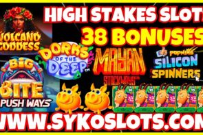 Epic High Stakes Online Slot Bonuses Big Win and Bonus Hunt