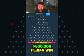 He won $600,000 on Plinko - Big Win