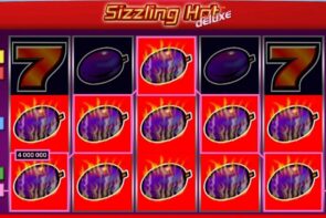 Sizzling Hot Deluxe Big Win Casino Slot Machine 77777 Subscribe for More Video
