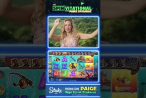 Big Bass Boom brought the Big Win energy from Paige Spiranac!