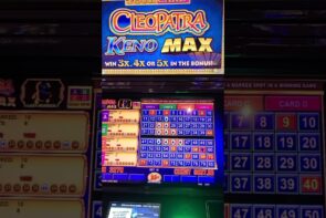Big Win: 8 Out of 10 Cleopatra Max Keno!