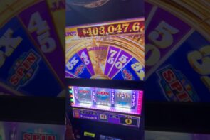 Big Win at the Wheel of Fortune Gold Spin!