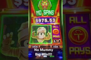 Big Win first time playing Mo Mo Mo Mumy!