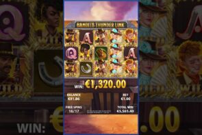 Big Win on Bandits Thunder Link