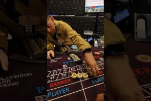 Big win at Hollywood Park Casino baccarat