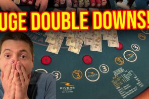 Blackjack in Chicago Casino! Big Win with Big Action Hands and All Sidbets!