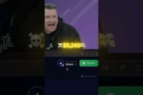 Crazy Big Win of $5,240 in Plinko Casino Slots Jackpot Lottery Poker Hit Kick Stake