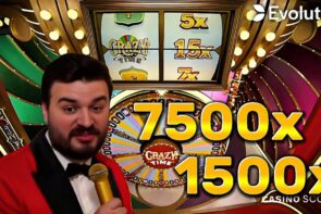 Crazy Time Big Win Today, OMG! Got 7500X, 1500X, 1500X, 1500X! Got 7500X Automatic Rich!