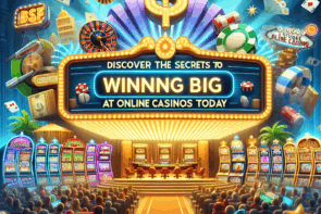 Discover the Secrets to Winning Big at Online Casinos Today