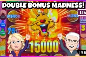 Double bonuses and big wins live at the casino!