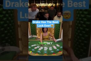 Drake Has the Best Luck in Blackjack Big Win
