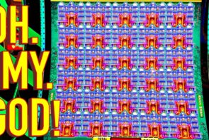 First ever Huff N Puff full screen diamond palace jackpot, Big Win!