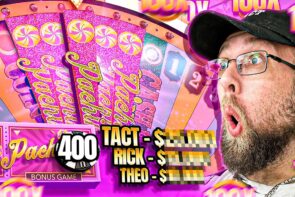 I hit the big win on the pachinko game show crazy time.