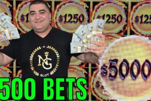 I made history again on million dollar dragon link slot - big win with $500 bets