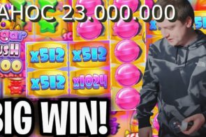 Melstroy Big Win in the Sugar Rush Slot Sensation!