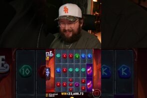 My biggest win ever on Castle of Fire.