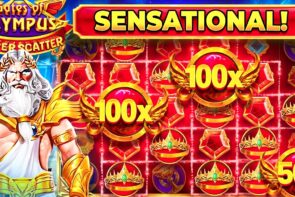 The new gates of Olympus super scatter is insane! Big Win!