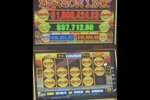 $2500 Bet Huge Dragon Link Big Win