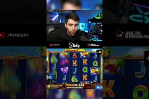 Abelhinha made the big win at the casino slot.