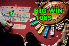 Big Win 100 Dollars in Table in Roulette in Casino Las Vegas on 27 May 2025