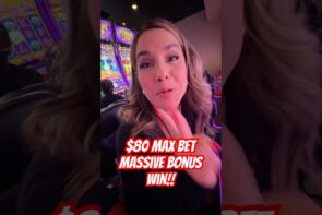 Big Win for a Max Bet Massive Bonus at the Casino