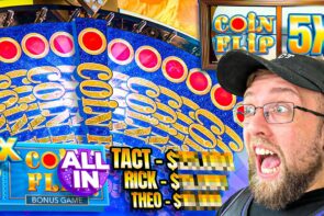 Big Win in 5x Top Slot Coin Flip Crazy Time Game Show - Top Winner