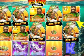 Big Win in Big Bass Bonanza 1000 Epic Win Hit 2x the Max Fisherman Bonus Buy Obline Casino Slot Brand New Bass