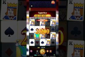 Big Win in Jili Slot Game Super Ace