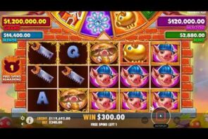 Big Win of 183,084 at Casino Pragmatic Slot Brick House Bonanza Bonus in Comment.