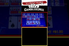 Big Win on Extra Draw Frenzy Video Poker Gamblers Mix