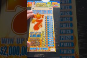 Big Win on Florida’s New Scorching Hot 7s Ticket!
