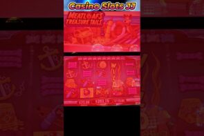 Big Win on Red Screen Slot and Casino