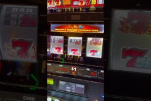 Big Win on Triple 777 Viral Shorts Casino Slot Machine Gamble Responsibly Entertainment