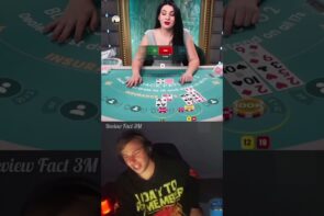 Black Jack Big Win in Casino Game