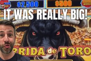 Boy, that sure was a big win on the Corrida de Toros Lightning Dollar Link Slot Machine!