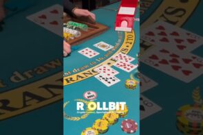 Crazy reaction! Banker hits 22 and I win big in Blackjack!
