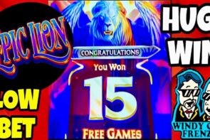 Epic Lion Slot Machine Yes Big Win Potawatomi Casino