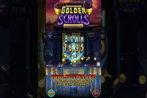 Golden Scrolls Slot Spins in a Big Win on a £1200 Bonus Buy at Spin It In Dot Com