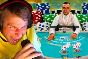 I got a big win with a world record side bet win on blackjack.