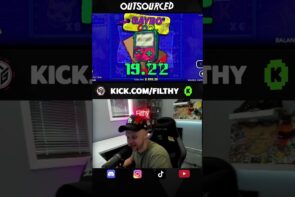 I was trolling but it actually happened on outsourced big win.
