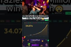 Insane Big Win on Crash for one million dollars in casino and online gambling