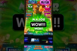 Major Win Buying a $250 Bonus on Bank Buster Big Win