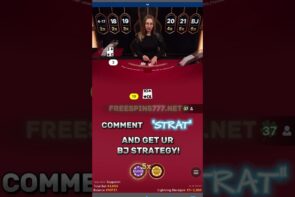 Mega Big Win in Lightning Black Jack